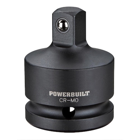 Powerbuilt 3/4" Drive(F) X 1/2" (M) Impact Adapter 940586